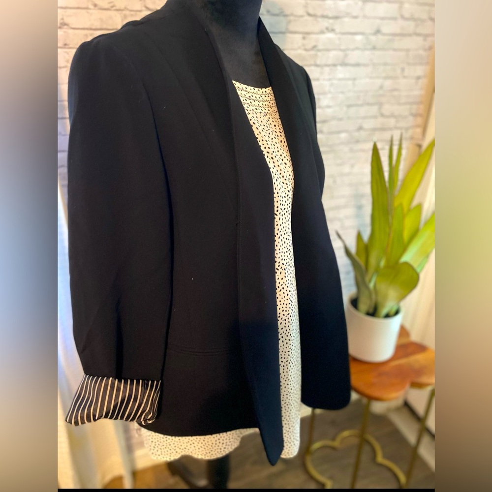 Talbots black blazer